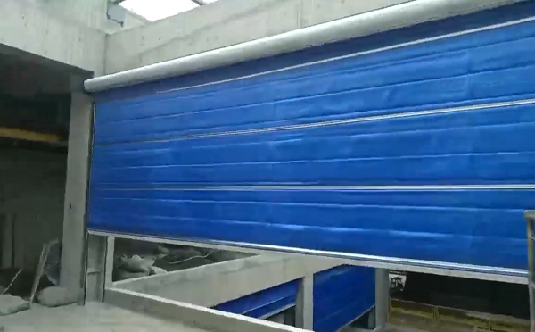 大型物流园区完成共和防火门整体安装工程