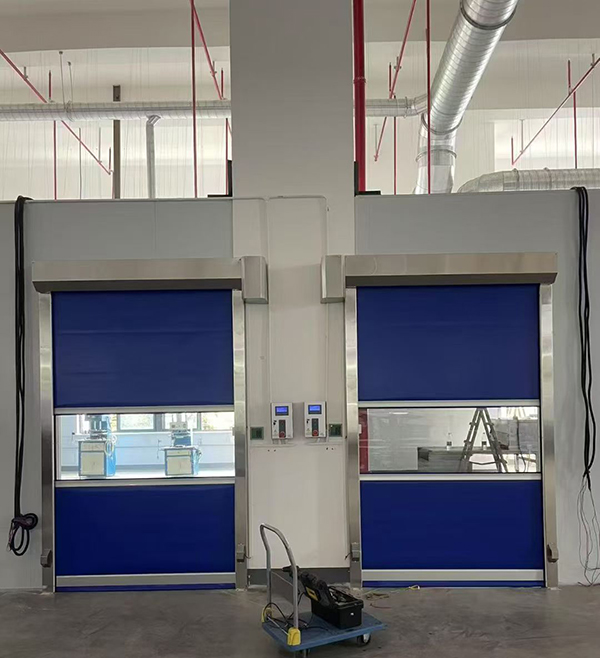 共和快速共和卷帘门助力食品加工车间环境升级