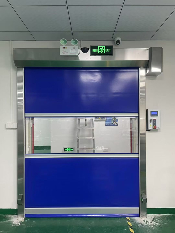 共和快速共和卷帘门在冷链物流仓储区的应用实践